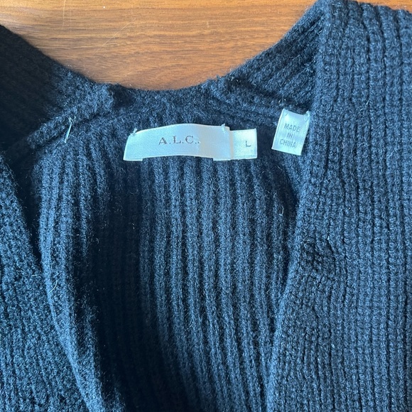 A.L.C. Cropped Sweater - Picture 3 of 4